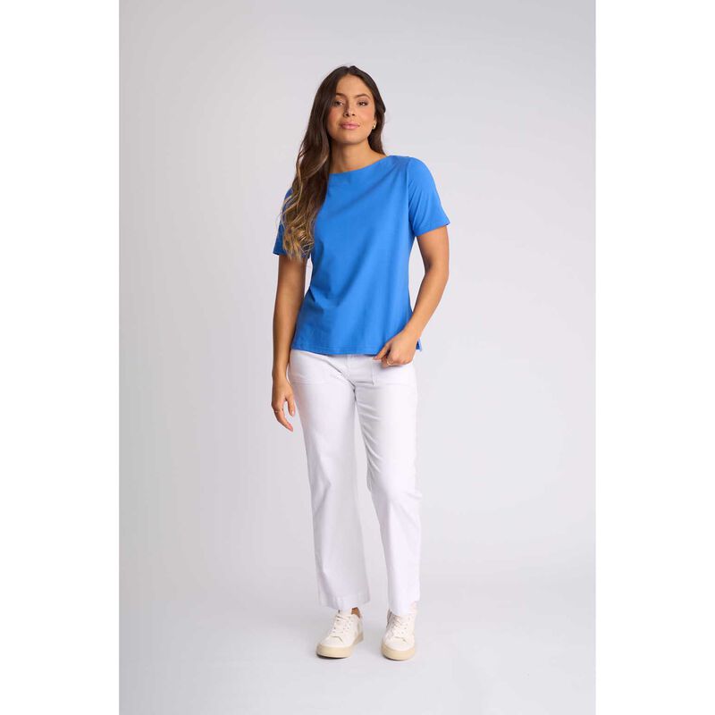 Vassalli Boat Neck Top image number 8